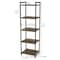 Household Essentials Jamestown 59" 5-Shelf Narrow Bookshelf